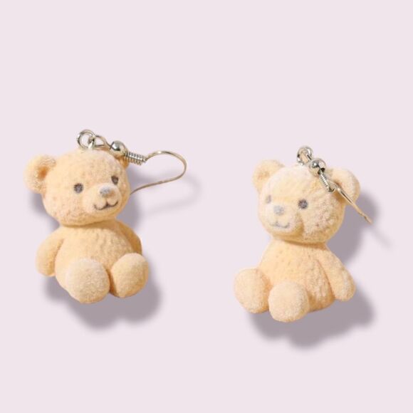 Teddy Bear Earrings   - Picture 3 of 8